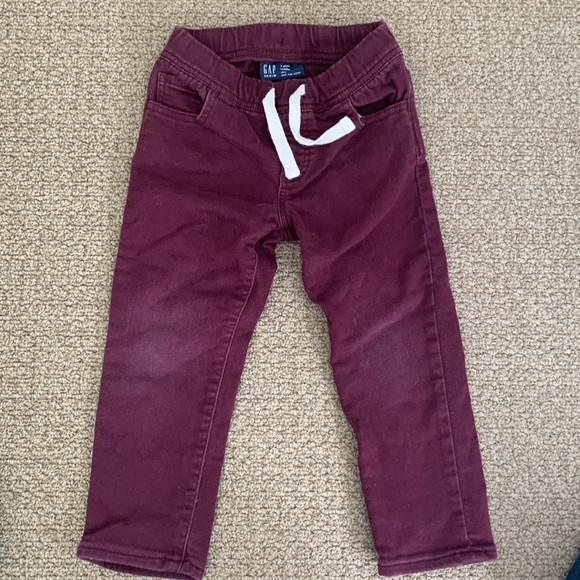 Boys size 3 Gap pants and sweatshirt - Picture 2 of 12